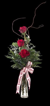 Sweet Simplicity Elegant Bud Vase -1,2 or 3 rose bud vase