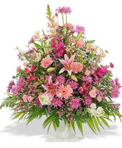Wildflower Basket Sympathy Basket