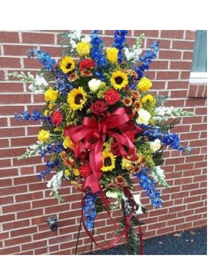 Wildflower Standing Spray Standing arrangement 