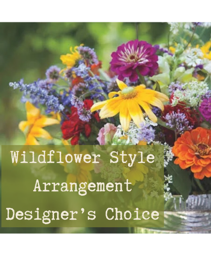 Wildflower Style arrangement 