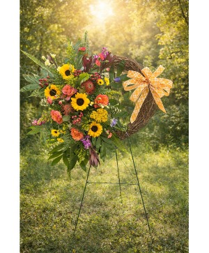 Wildflower Wreath 
