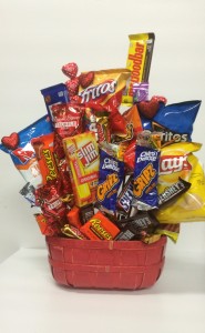 Will You Be Mine Sweet Basket! Gift basket in Indianapolis, IN | SHADELAND FLOWER SHOP