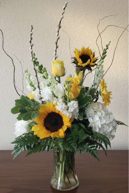 Willow And Sunflowers Just Because