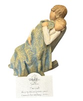 Willow Tree Figurine  The Quilt