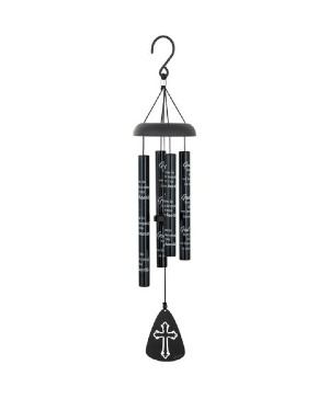 Chime 21" Black Sonnet - God Has You Wind Chime