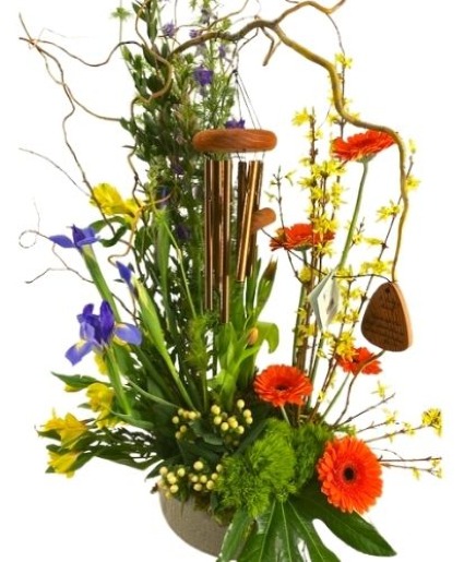 Wind Chime Arrangement **Chime Sold Separately