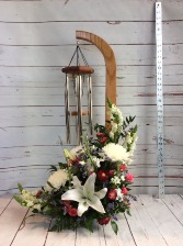 Wind Chimes & Flowers 