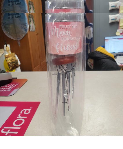 Windchime for Mom table top boxed gift item