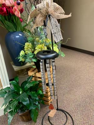 Windchime with Assorted Sympathy sayings 
