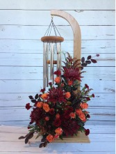 Windchimes & Flowers 