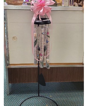Windchimes with stand (deluxe) gift item