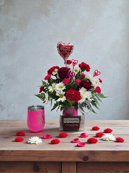 Wine Me Up (Hot Pink Tumbler) Insulated wine tumbler