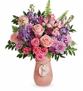 WINGED BEAUTY BOUQUET T18M100 in Azle, TX - QUEEN BEE'S GARDEN