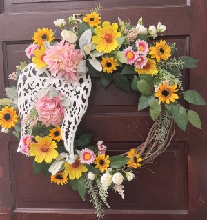 Wings of Love Wreath
