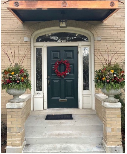 Winter Curb Appeal  Pre-order: Custom Designed  Winter Containers 
