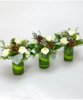 Winter Delights Centerpiece Trio