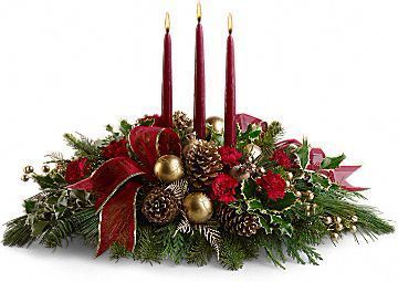 Winter Elegance Centerpiece