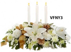 Winter Elegance Centerpiece Winter Flowers