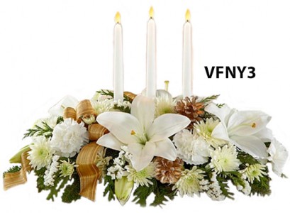 Winter Elegance Centerpiece Winter Flowers