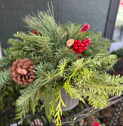 Winter Forest Centerpiece 