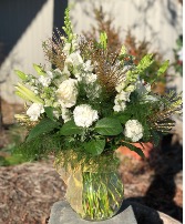 Winter Glitz Vased Arrangement