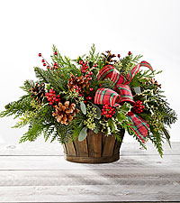 Christmas Greens Basket  $65.95, $75.95