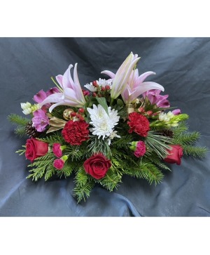 Winter Joy Centerpiece Arrangement