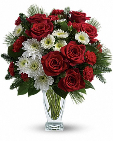 Winter Kisses TWR12-1 14.75"(w) x 16.25"(h)