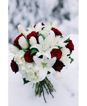 Winter Majesty Bridal bouquet