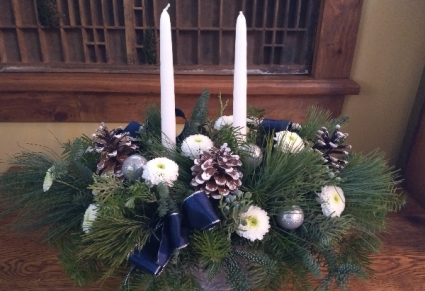 Winter Nights centerpiece