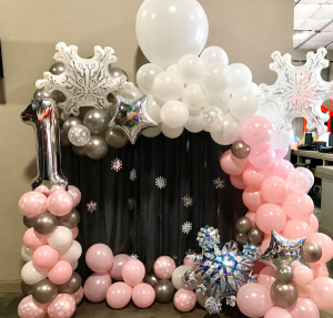 Winter ONEderland Balloons Balloon Garland Baby 