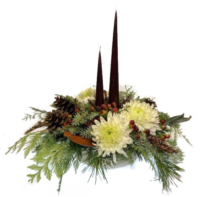 Winter Starry Night Container Arrangement