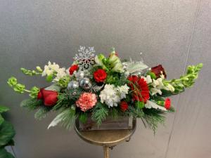Winter Table Arrangement Centerpiece
