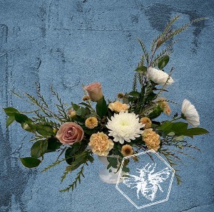 Winter to Spring B Nest Arranged Florals