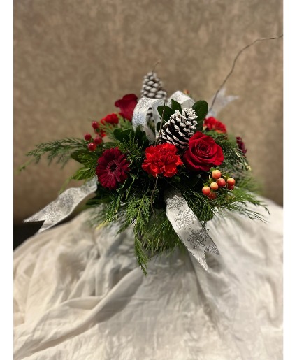 Winter Touches Vase Arrangement