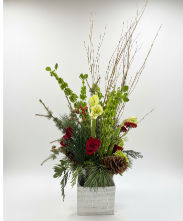 Winter woodland Elegance  Floral Arrangement in Mckinney, TX | Franklin's Flowers