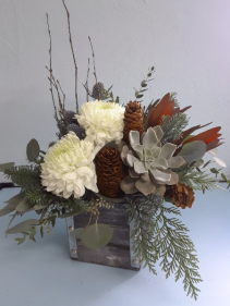 Winter Woodland Flower Arrangement