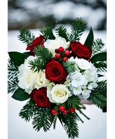 Winterberry Rose Bridal Bouquet