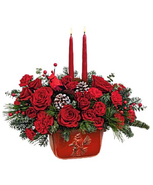 Winter's Flight Centerpiece