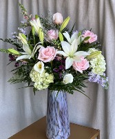 WINTER'S ROMANCE FLOWER ARRANGEMENT