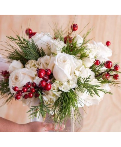 WINTERS SNOW vase