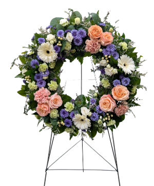 Winter's Sunrise Wreath