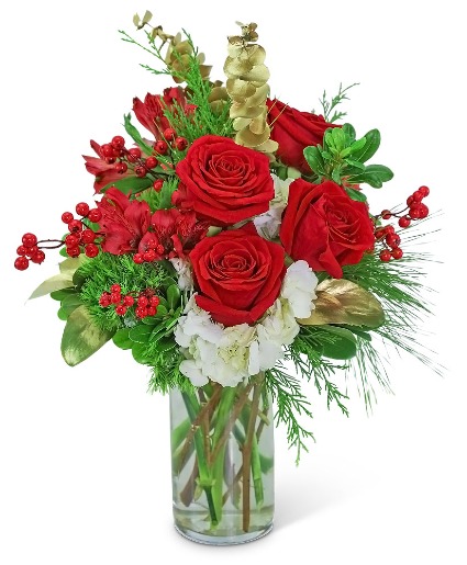 Wintertide Carol Flower Arrangement