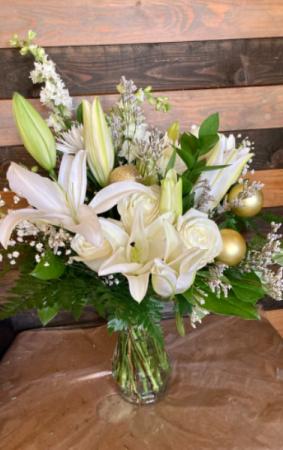 Wishing for Winter  Fresh Floral arrangement 