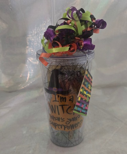 Witch cup filled with candy Gift