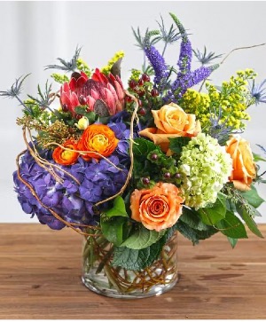 Majestical Madness   Cylinder Vase 
