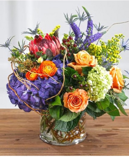 Majestical Madness   Cylinder Vase 