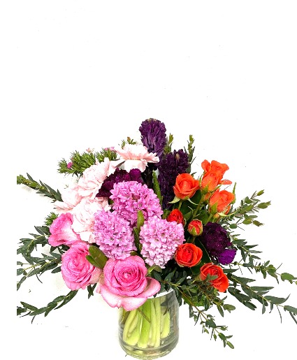 with Pink Hyacinth Vase Any Occasion
