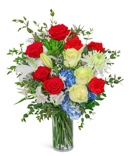 With Pride and Honor Floral Arrangement