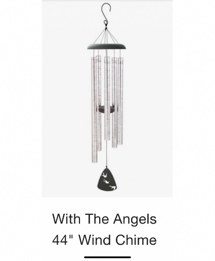 With the Angels Wind Chime 44” 